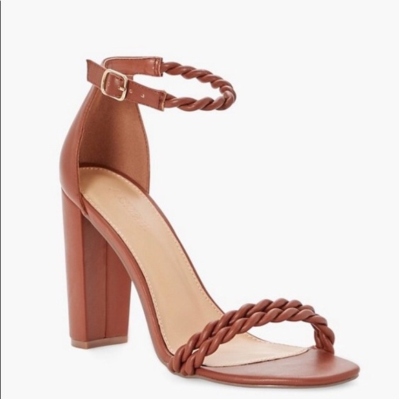 Twisted Strap Heeled Sandal - Picture 3 of 3